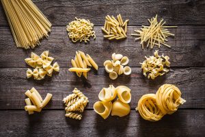 types of Italian pasta: