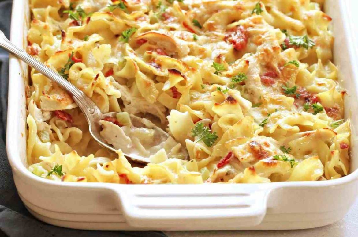 macaroni casserole cheese tuna